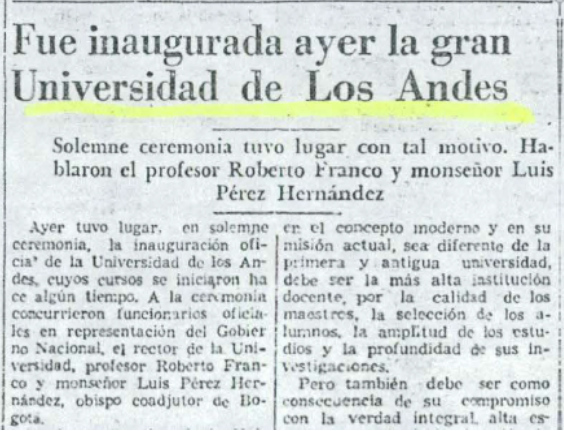 Artículo periodico El Siglo 25 de abril 1949